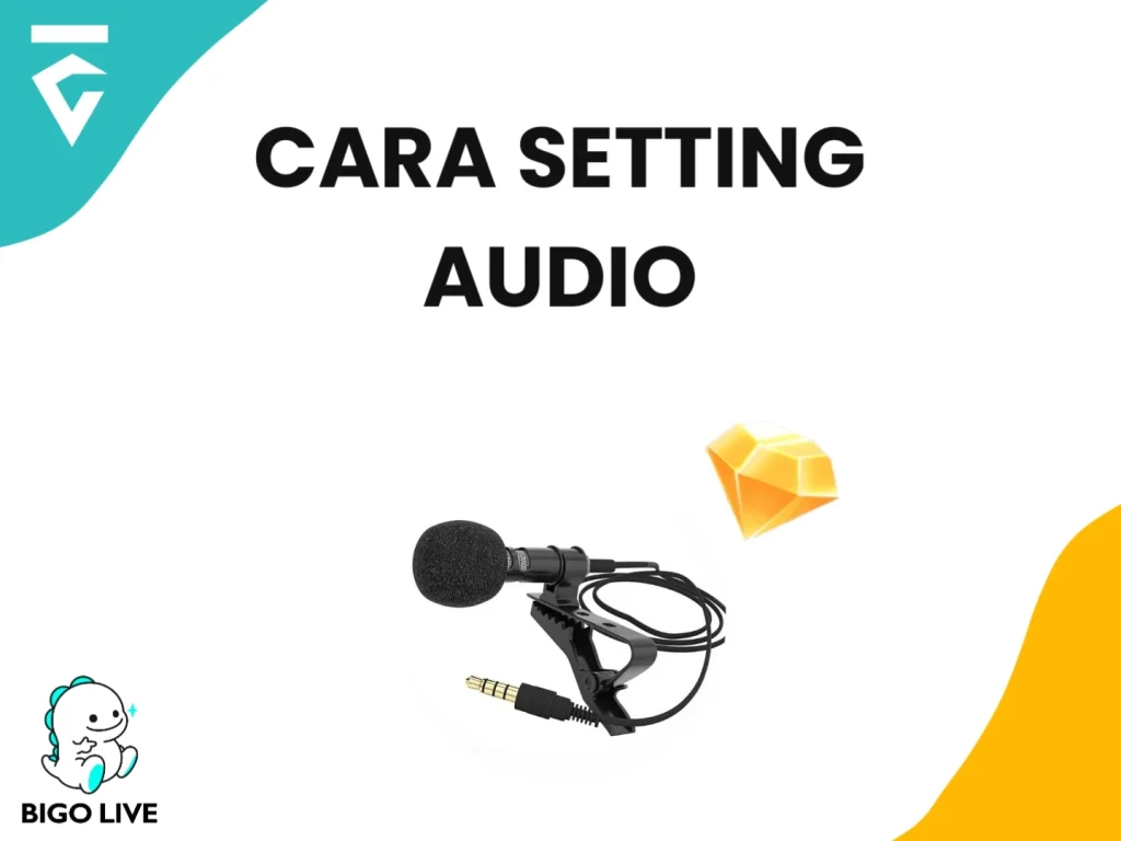cara setting audio