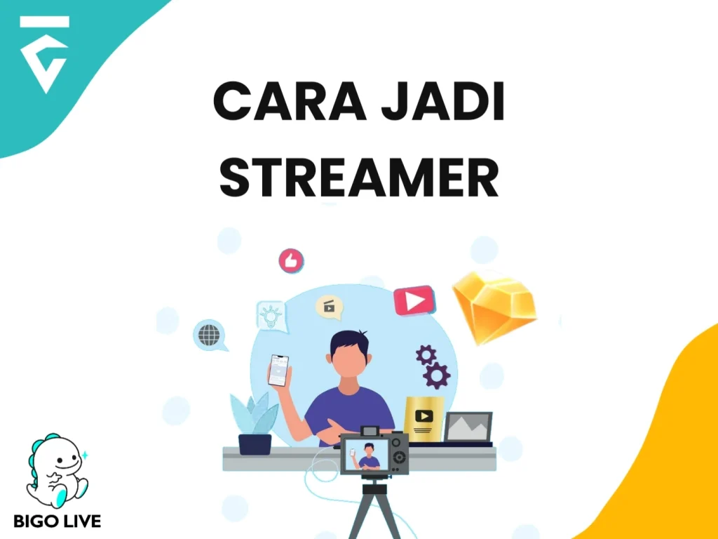 cara menjadi streamer