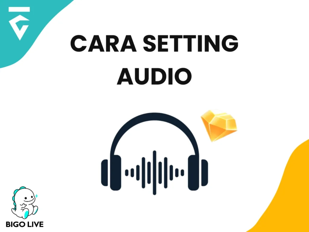 cara setting audio