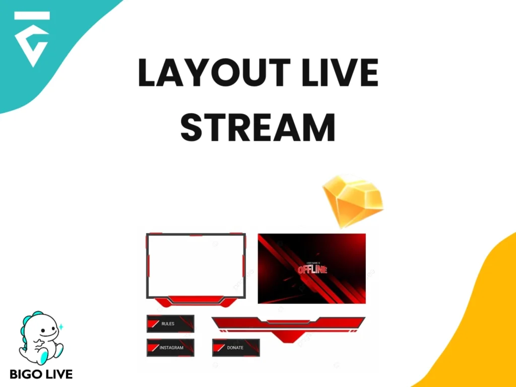 layout live streaming