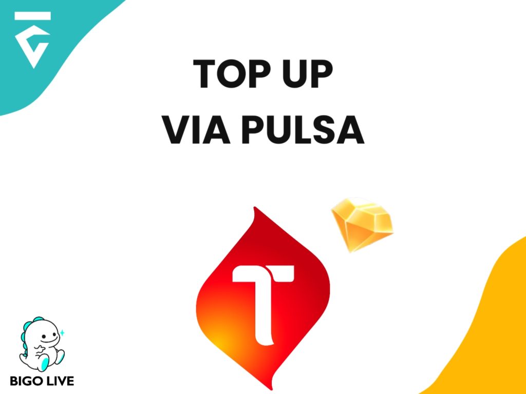 top up bigo via pulsa telkomsel